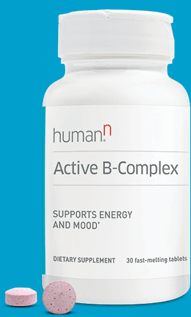 Bottle of Active B-Complex with tablets